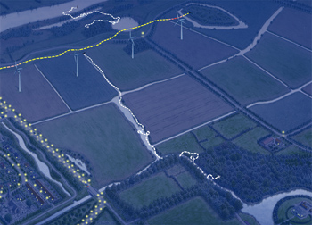 Vleermuizen kunnen slachtoffer worden van een windturbine, voor de plaatsing is dan ook een vergunning van de wetnatuurbescherming nodig
